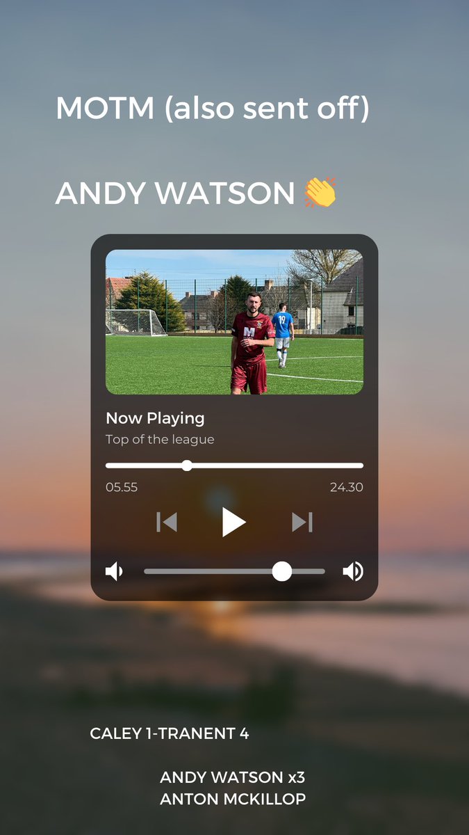 AfcTranent's tweet image. We head to the summit 🔝 

Another brilliant performance from the  boys today again a good Caley side, rewarded with a trip to the top of the league 👏❤️