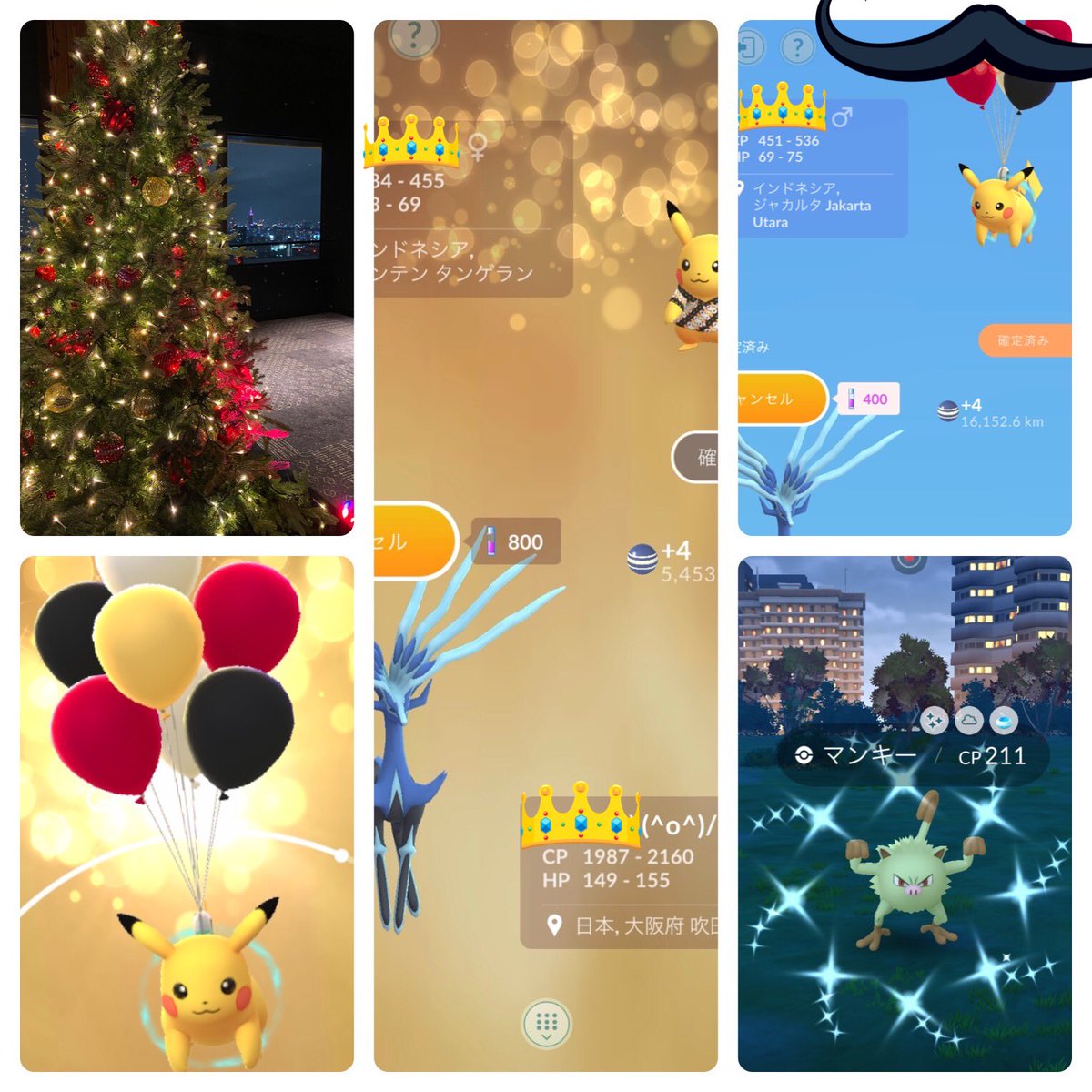 CinnaboNball's tweet image. 🐒 #Mankey 🐒 #PokemonGOCommunityDay
お疲れさまでした✨

長期休養から復活！🏥
コノヨザル💯既卒だったので緩めに楽しく参加☺️

特別2回は欲しかった可愛いピカ🌟
キラトレの後に投げていただいた風船🎈も偶然キラって大感激でした
トレードも徐々に再開しますので宜しくお願いします😊
#PokemonGo