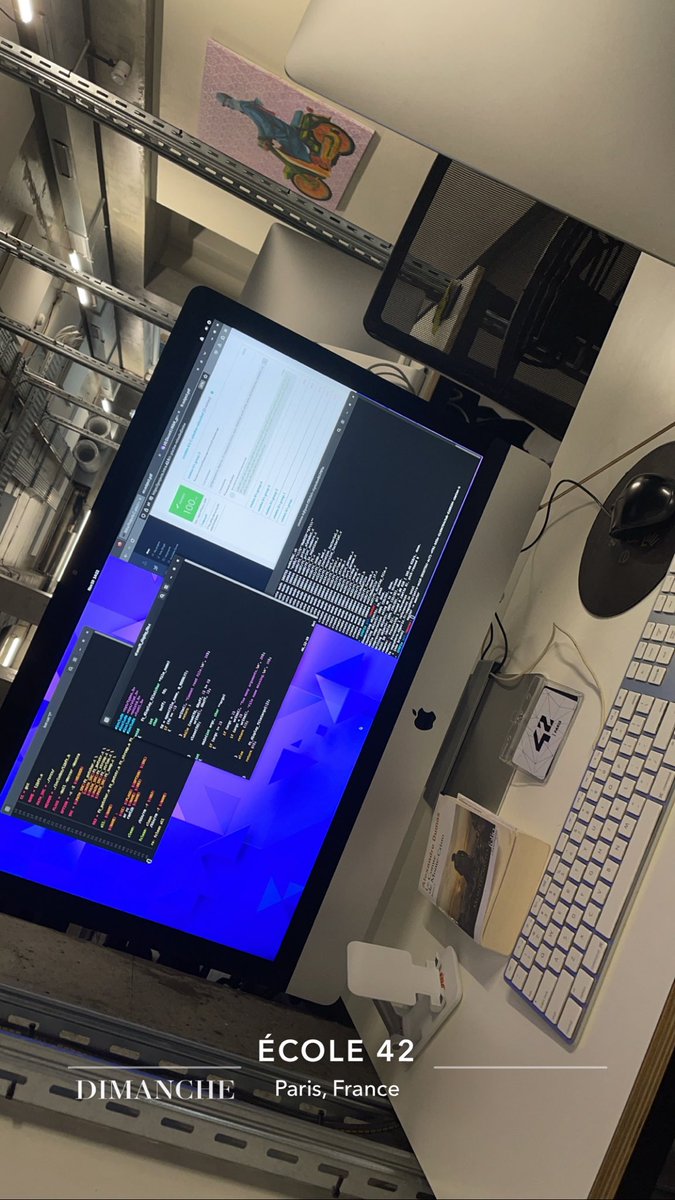 BiteeMeryl's tweet image. Just to tell you that :

📣 “I’m 42stud 🎉✌🏽”
 
#42paris  #borntocode