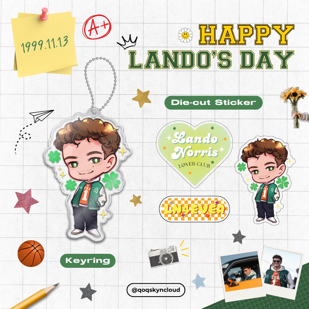 Pls kindly rt .•*:｡✩

🍀 Giveaway : Happy Lando’s Day 2024

💌 Only 30 sets 
🔗 Google Form : 13.11.24 
🕘 Time : 9 p.m. (21:00 น.)
📮 Shipping : 45 THB

📌 More details and tag form in mention.
 
 #artworkด้อมรถ #ด้อมรถ