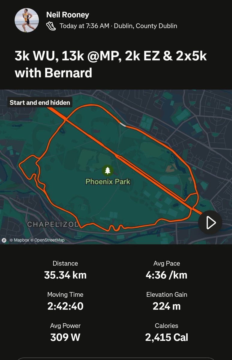 RunSensible's tweet image. Last Big one before race day 🤞🤞

#running