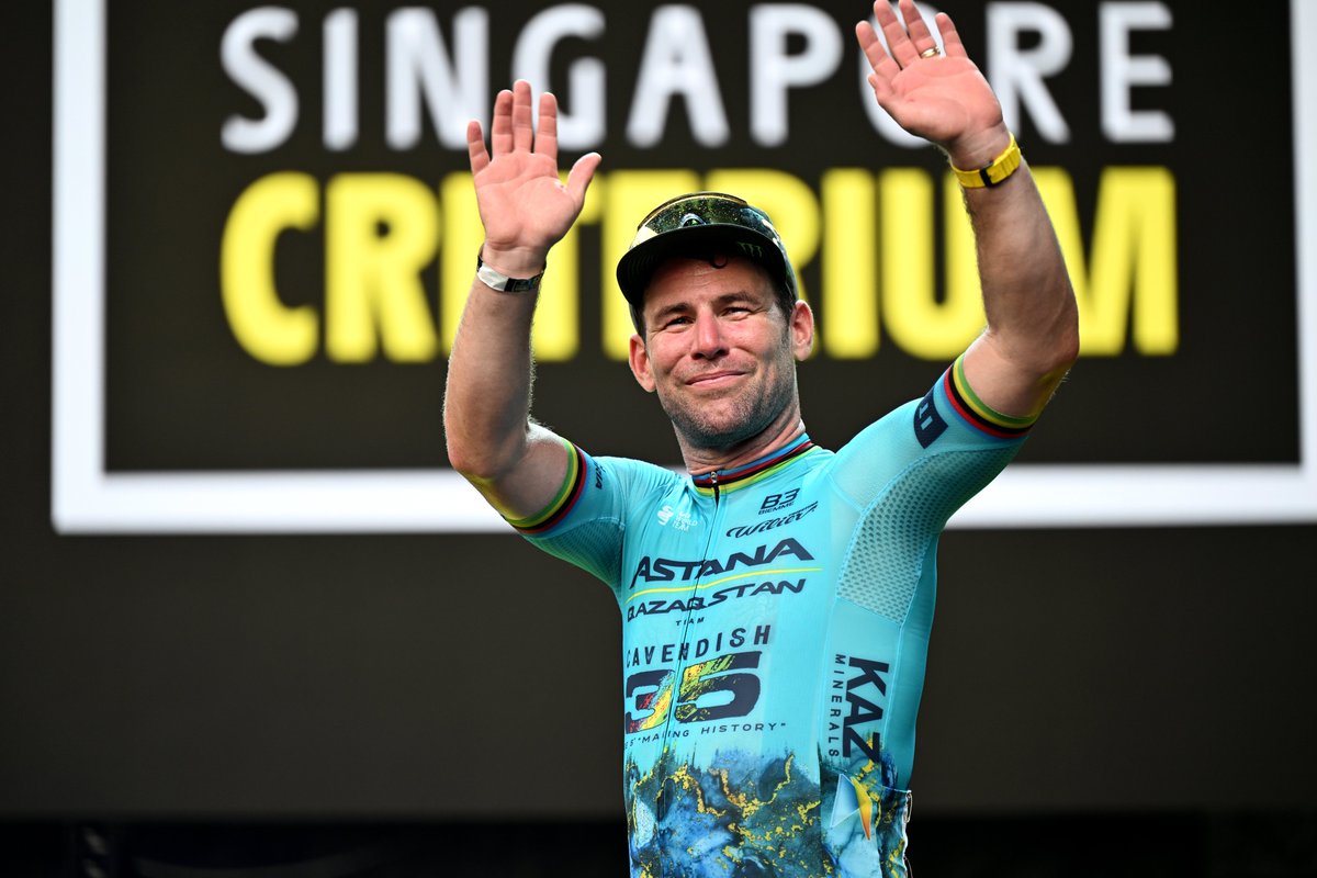 UCI (@uci_cycling) on Twitter photo The end of an era ๐ฅน
Mark Cavendish closes an extraordinary chapter in cycling history at the Tour de France Singapore Criterium by putting an end to his incredible professional career๐ฅ
Thank you, <a href="/MarkCavendish/">Mark Cavendish</a> for a career that has been nothing short of legendary ๐
#TDFSG The end of an era ๐ฅน
Mark Cavendish closes an extraordinary chapter in cycling history at the Tour de France Singapore Criterium by putting an end to his incredible professional career๐ฅ
Thank you, <a href="/MarkCavendish/">Mark Cavendish</a> for a career that has been nothing short of legendary ๐
#TDFSG