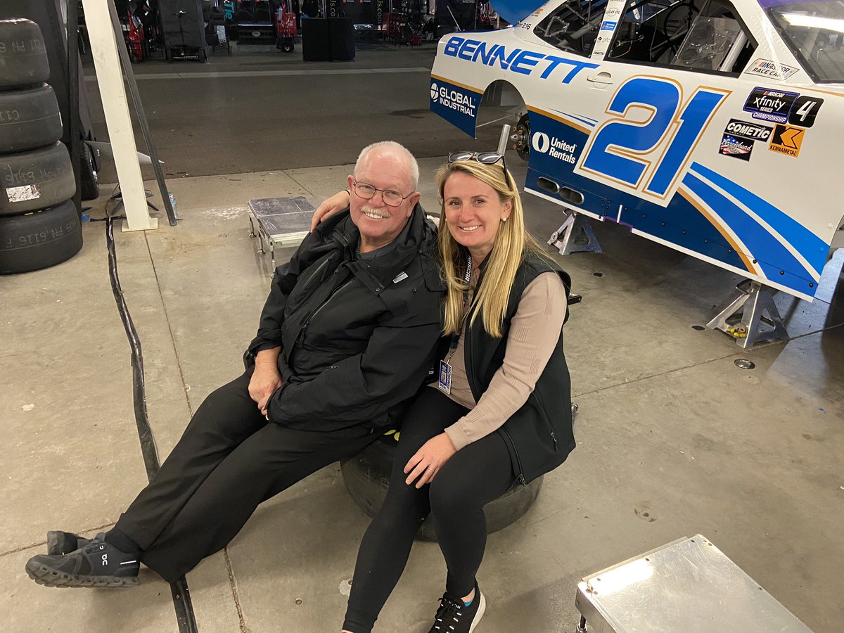 MegMMiley's tweet image. For those that have had the privilege to work with Wayne, you are likely better for it- professionally and personally.  I certainly am. It’s been an honor to be a small part of his awesome journey in NASCAR.  Congratulations Wayno! Love you! #42