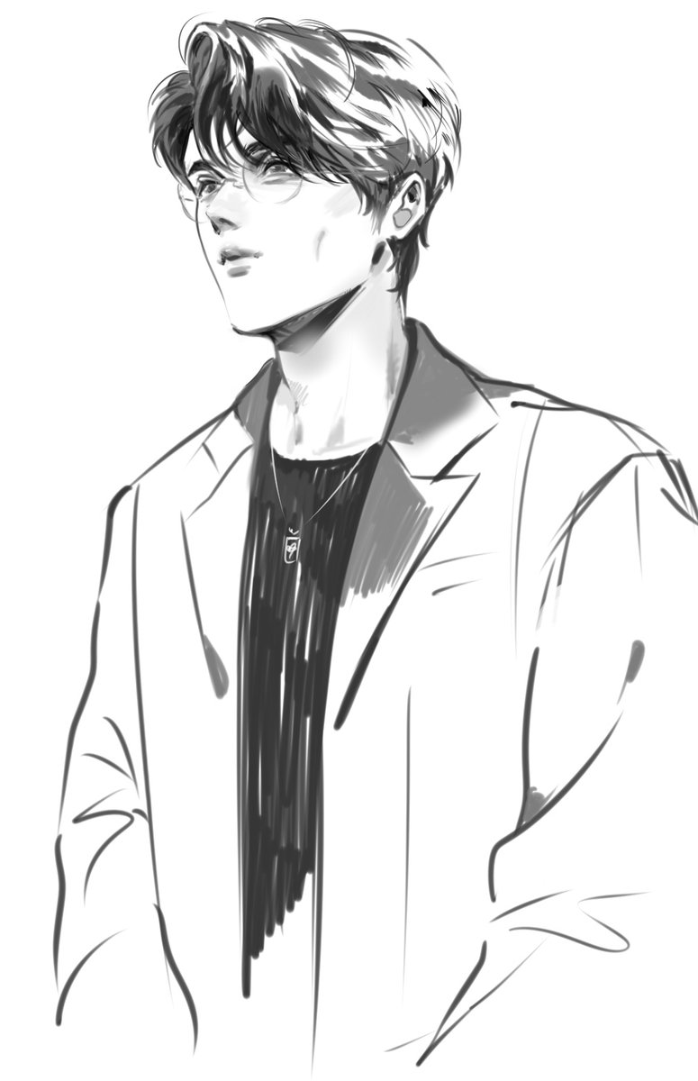 어제 풍모배우 안경 좋아요