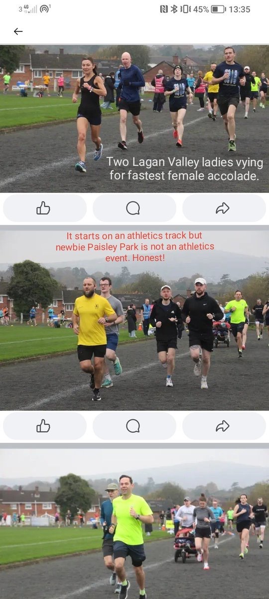 Belfast parkruns tweet media