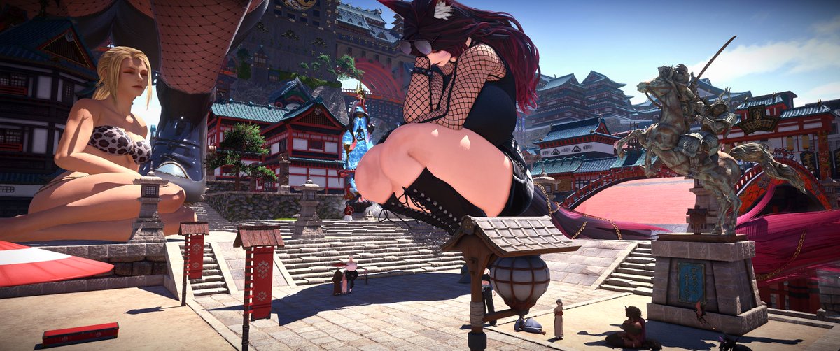 BigLovinSweety's tweet photo. Another size meet up in #ffxivsize community! Some new and old friends showed up and had some fun at all sizes 🥰
#giantess #gts #sizetwitter #ffxivnsfw https://t.co/MxhB0FPax8