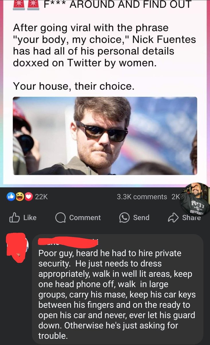 Nick Fuentes put a target on his own back 😂 And I can't help but laugh at these st*pid men