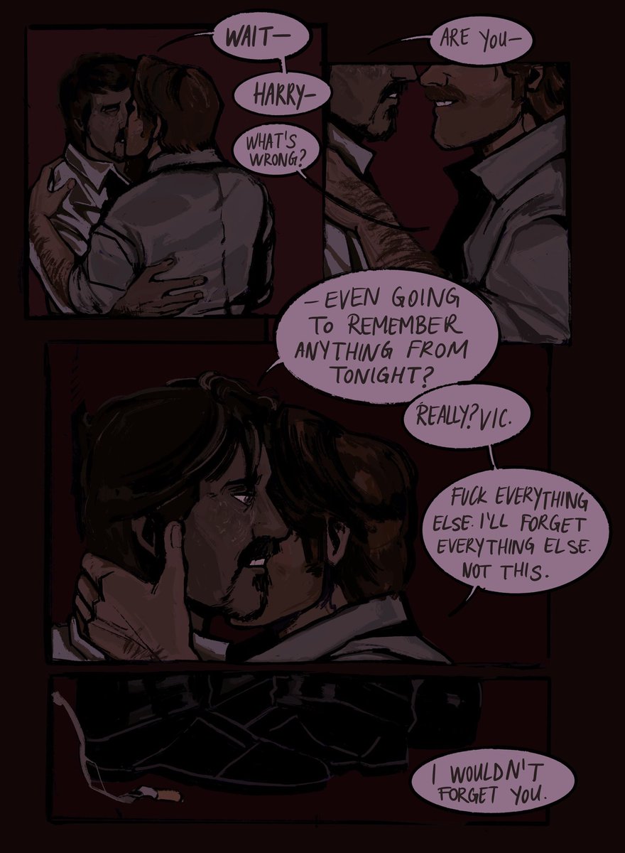 mayorautumnn's tweet image. posting this as one page, which is kinda the last page of "chapter 1". i want to change the style a little bit so we'll see how that goes.