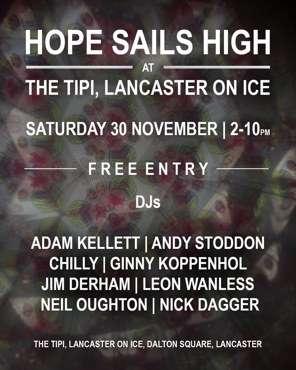 In our first DJ feature ahead of Hope Sails High at The Tipi, <a href="/lancasteronice/">Lancaster On Ice</a>, we’re thrilled to announce Ginny Koppenhol will be making her highly anticipated Hope Sails High debut 🌟

instagram.com/ginnykopp

#HopeSailsHigh #GinnyKoppenhol #TheTipiBar
