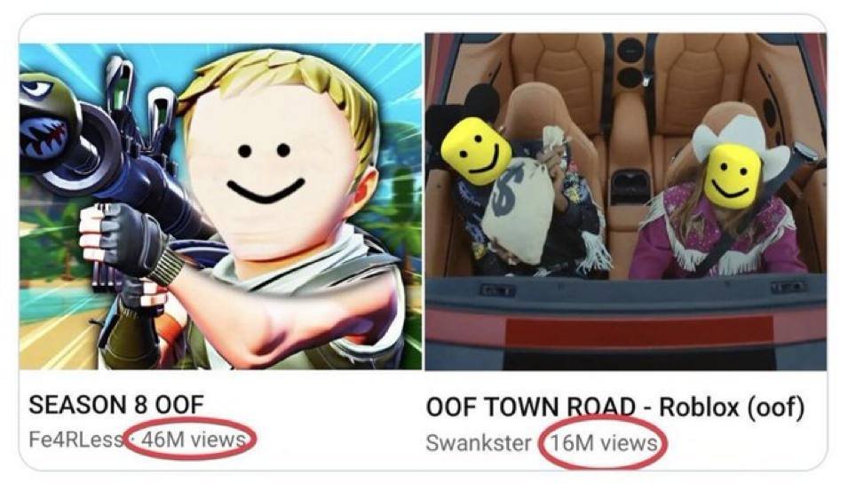 Pierrepaul23231's tweet photo. @blackgokusei you know $oof on of the most known meme from roblox? https://t.co/12Jt9Es9gM