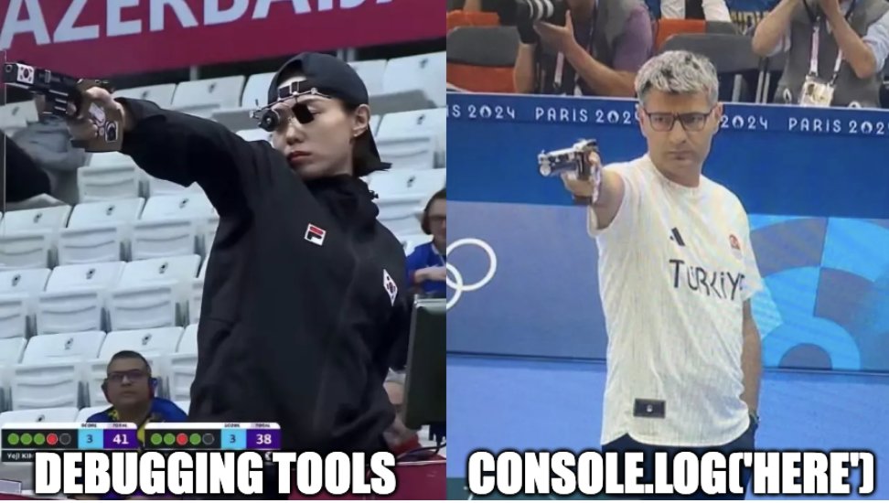 supabase's tweet image. take aim boys