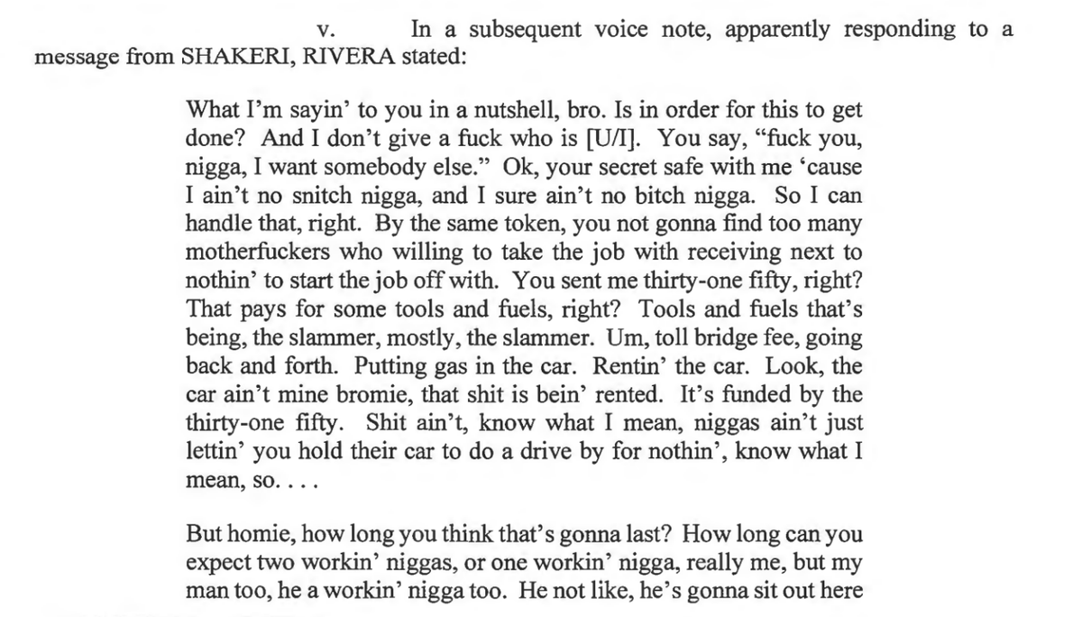 This is a quote from one of the Iranian agents that the DOJ claims was recruited to lead an assassination plot against Trump