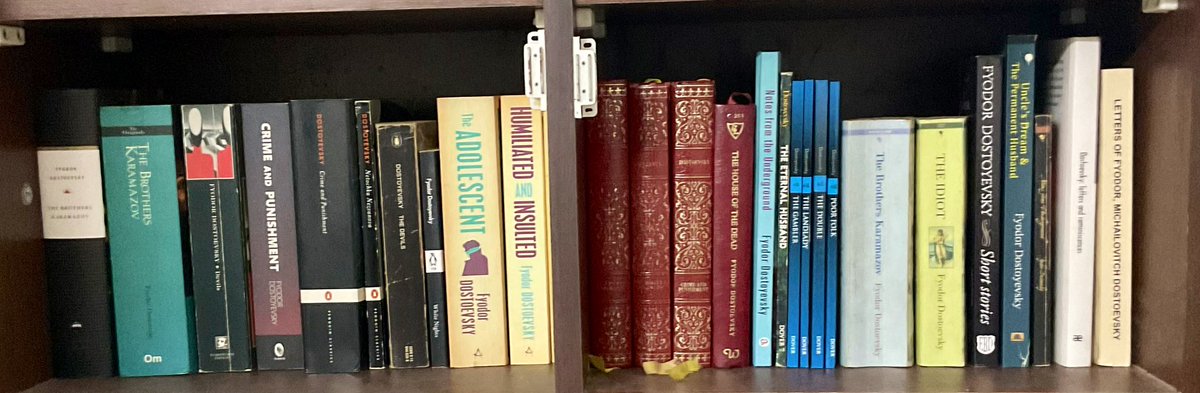 On Dostoevsky’s birthday, here is a thread on all his novels/novellas accompanied by a quote from each of these works. These are presented chronologically, beginning with Poor Folk &amp; ending with The Brothers Karamazov.

I haven’t included short stories in this thread.