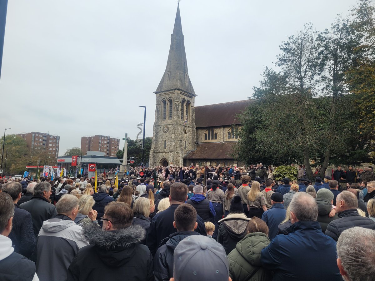 Remembrance Sunday in Eltham