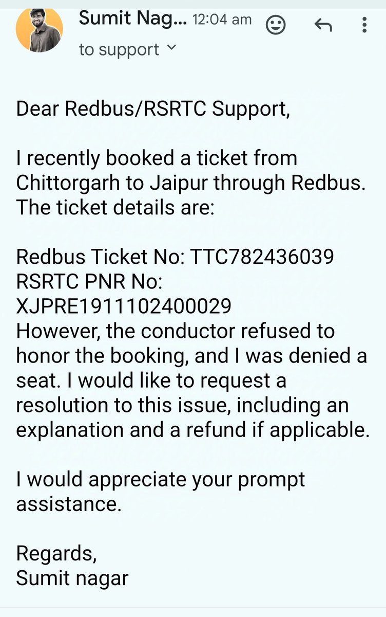 Religionsaviour's tweet photo. Shame on you @redBus_in @RSRTC_OFFICIAL @RsrtcOfficial why so much corrupt?😡😡 https://t.co/Pt8vvrZWio