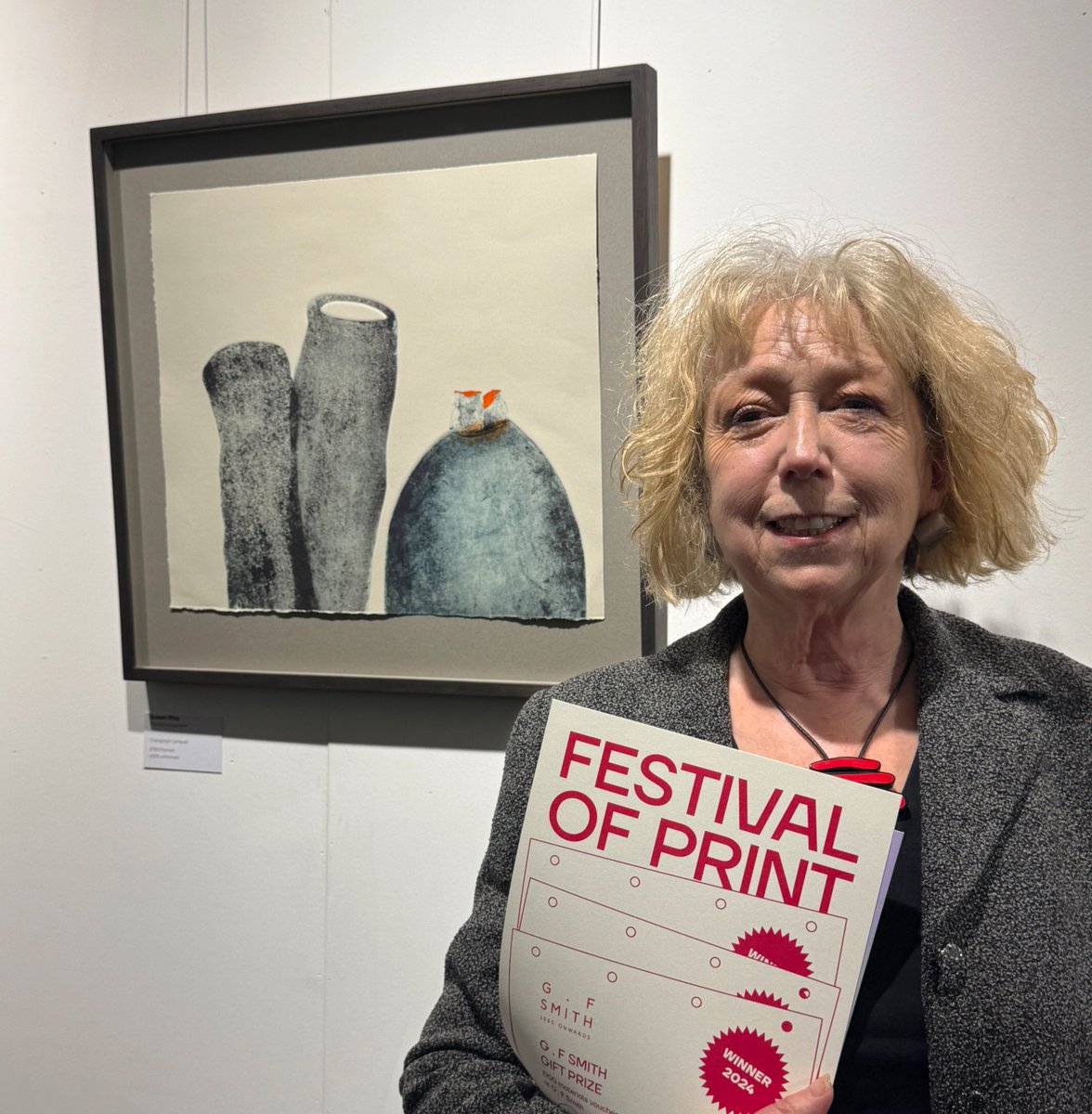 East London Printmakers is incredibly grateful to its sponsors who generously contribute a set of special awards at each year’s Festival. <a href="/GFSmithpapers/">GF Smith</a>  offered 2 vouchers worth £100 each as prizes for Festival of Print 2024 awarded to Sonia Thomas &amp; Susan May. Congratulations!