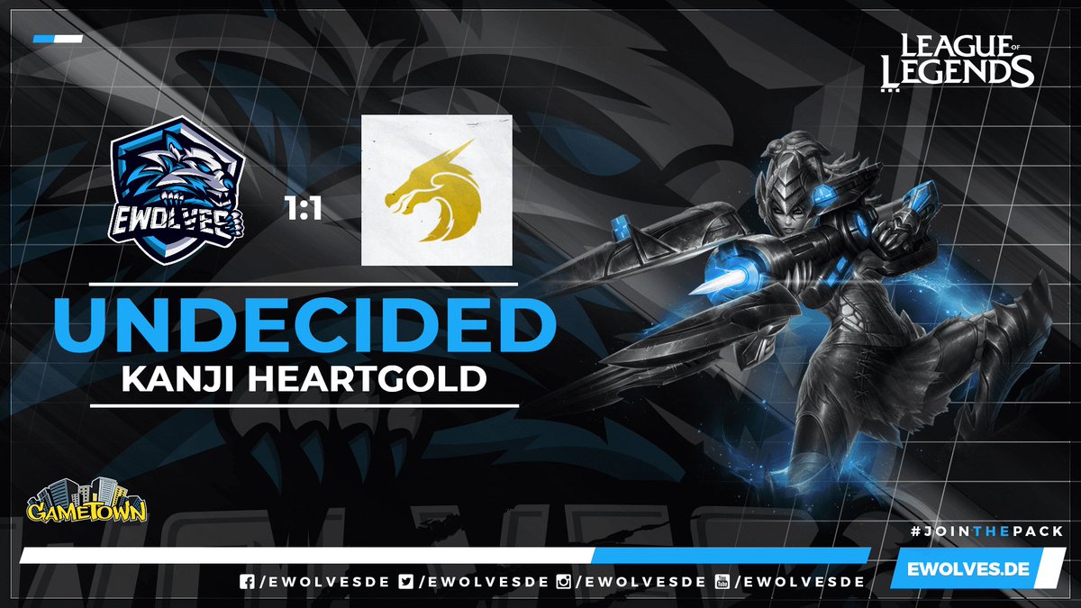 [#LeagueOfLegends]

Sind wir mal ehrlich, normalerweise müssten wir <a href="/KanjiEsports/">Kanji Esports</a> für den Mundo reporten, wie illegal ist bitte dieser Champ?

Wir teilen uns die Punkte 1:1

GGWP!