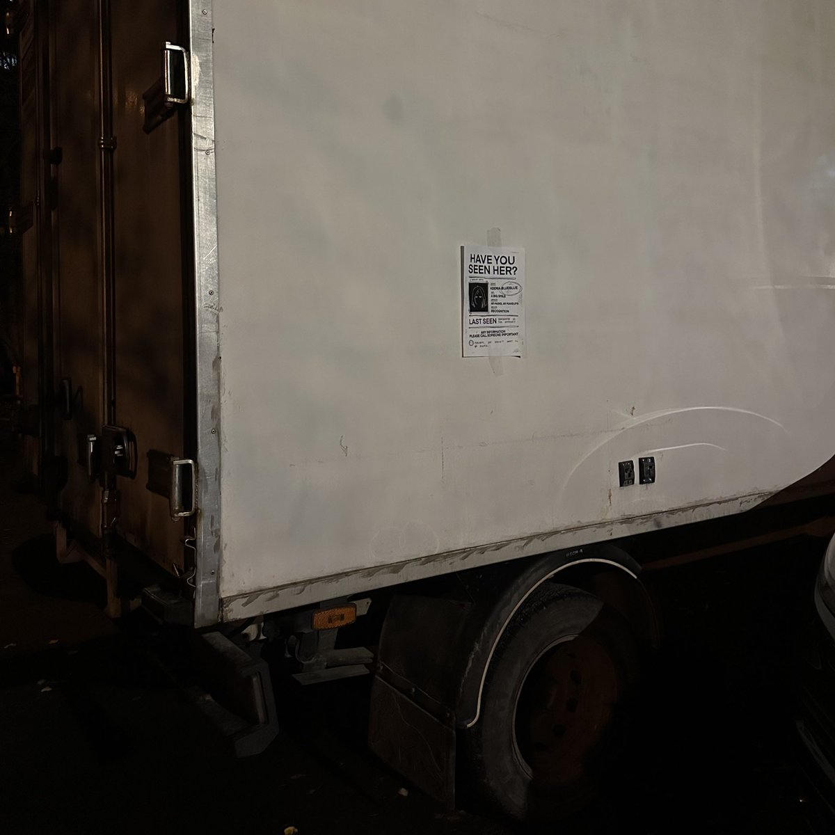 Пожалуйста, скажите, что вы видели ее