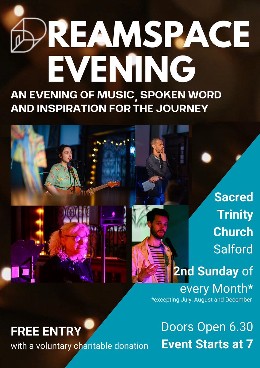 Tonight! We have a fantastic line up for you of music and spoken word. Come on down!