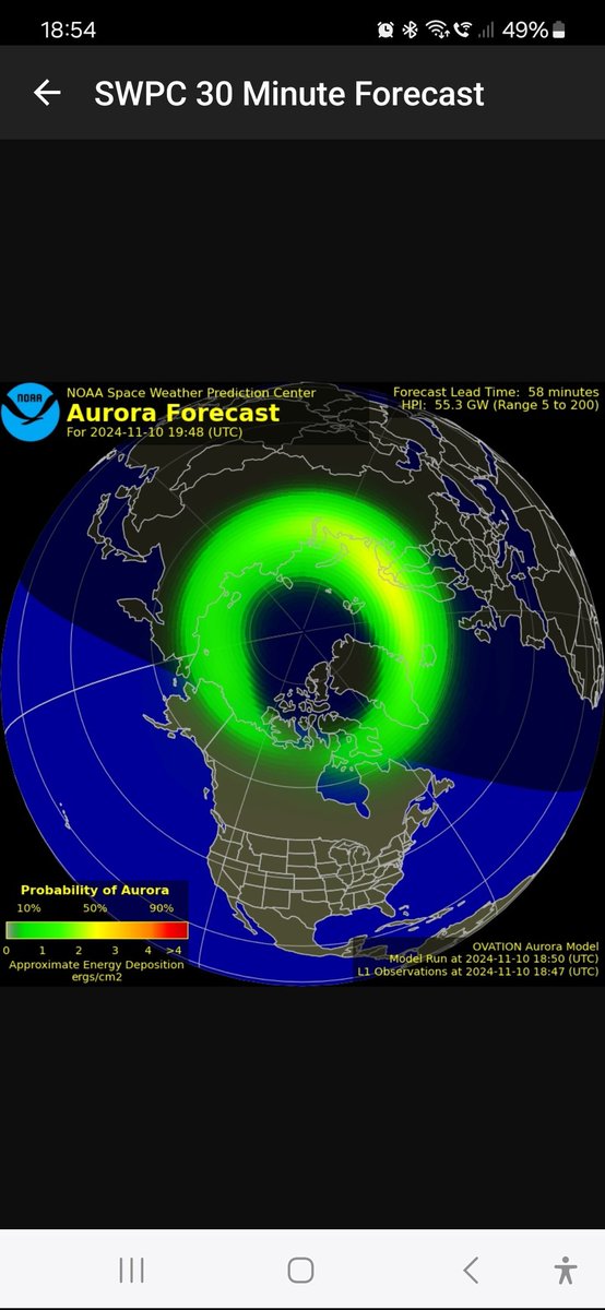 LadyCarus's tweet photo. @MunroeAoi @aurorawatchuk There's another red alert, but doesn't look to be beyond Scotland unfortunately https://t.co/HbmvP6fwbL