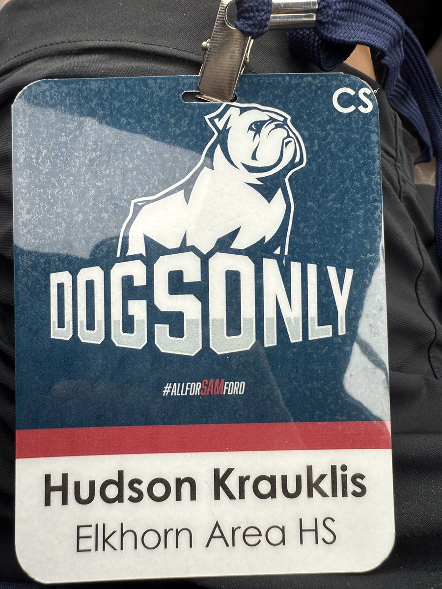 Hudson Krauklis (@hudsonkrauklis7) on Twitter photo Had an amazing visit at <a href="/SamfordFootball/">Samford Football</a> yesterday! Thank you <a href="/CoachBBognar/">Brendan Bognar</a> and <a href="/RickyTurner19/">Ricky Turner</a> for the opportunity. Go Bulldogs!!
<a href="/SamfordSports/">Samford Sports</a> <a href="/EAHSElks/">Elkhorn Athletics & Activities</a> <a href="/ElkhornFB1HERD/">Elkhorn Football Team Page</a> @travisWSN <a href="/MJ_NFLDraft/">Mark Johnson</a> <a href="/CoachSchrenk/">James Schrenk</a> Had an amazing visit at <a href="/SamfordFootball/">Samford Football</a> yesterday! Thank you <a href="/CoachBBognar/">Brendan Bognar</a> and <a href="/RickyTurner19/">Ricky Turner</a> for the opportunity. Go Bulldogs!!
<a href="/SamfordSports/">Samford Sports</a> <a href="/EAHSElks/">Elkhorn Athletics & Activities</a> <a href="/ElkhornFB1HERD/">Elkhorn Football Team Page</a> @travisWSN <a href="/MJ_NFLDraft/">Mark Johnson</a> <a href="/CoachSchrenk/">James Schrenk</a>