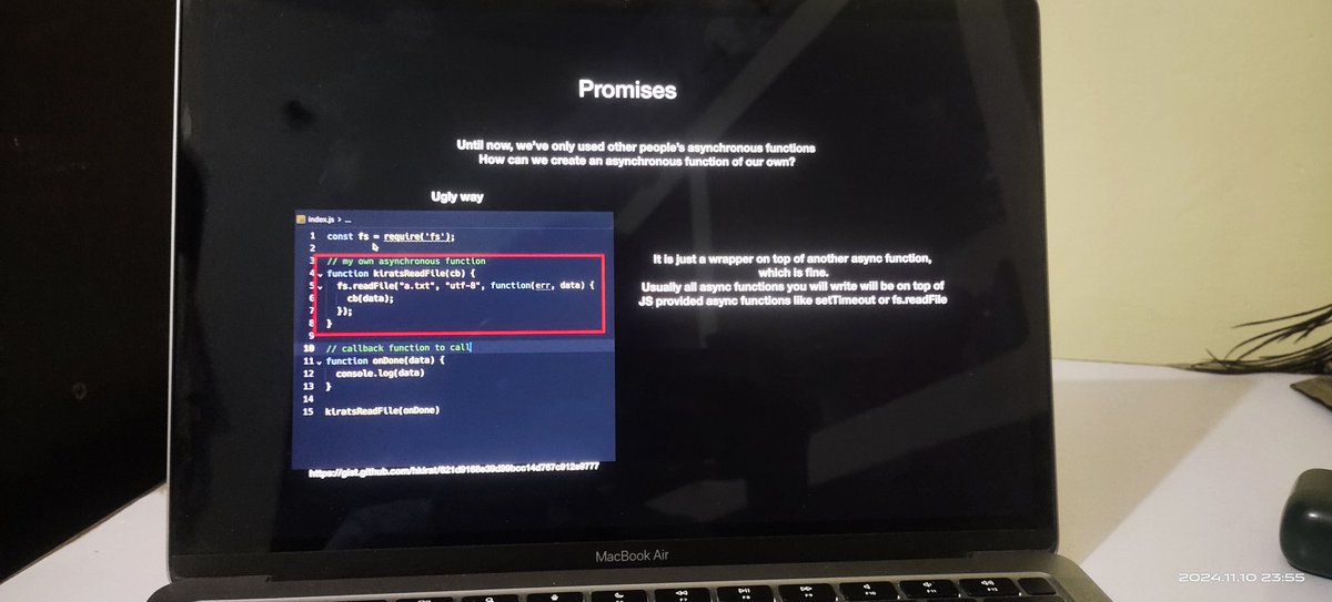 RishabhPal34339's tweet image. Day 16 of my #100daycode challenge
👉 Learned callback function, asynchronous, promises from cohort 2.0 by @kirat_tw
👉 Solved queue problem on Leetcode
👉 Learned BST concept
#leetcode
#DSA
#WebDevelopment
#javascript