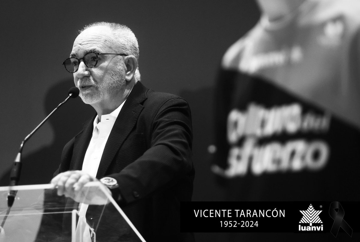 Luanvi lamenta profundamente el fallecimiento de Vicente Tarancón, presidente y cofundador de la empresa. Su legado y compromiso con el deporte marcaron una diferencia en Valencia y en toda España. Descanse en paz, Vicente.
#Luanvi #VicenteTarancón #Valencia #Deporte