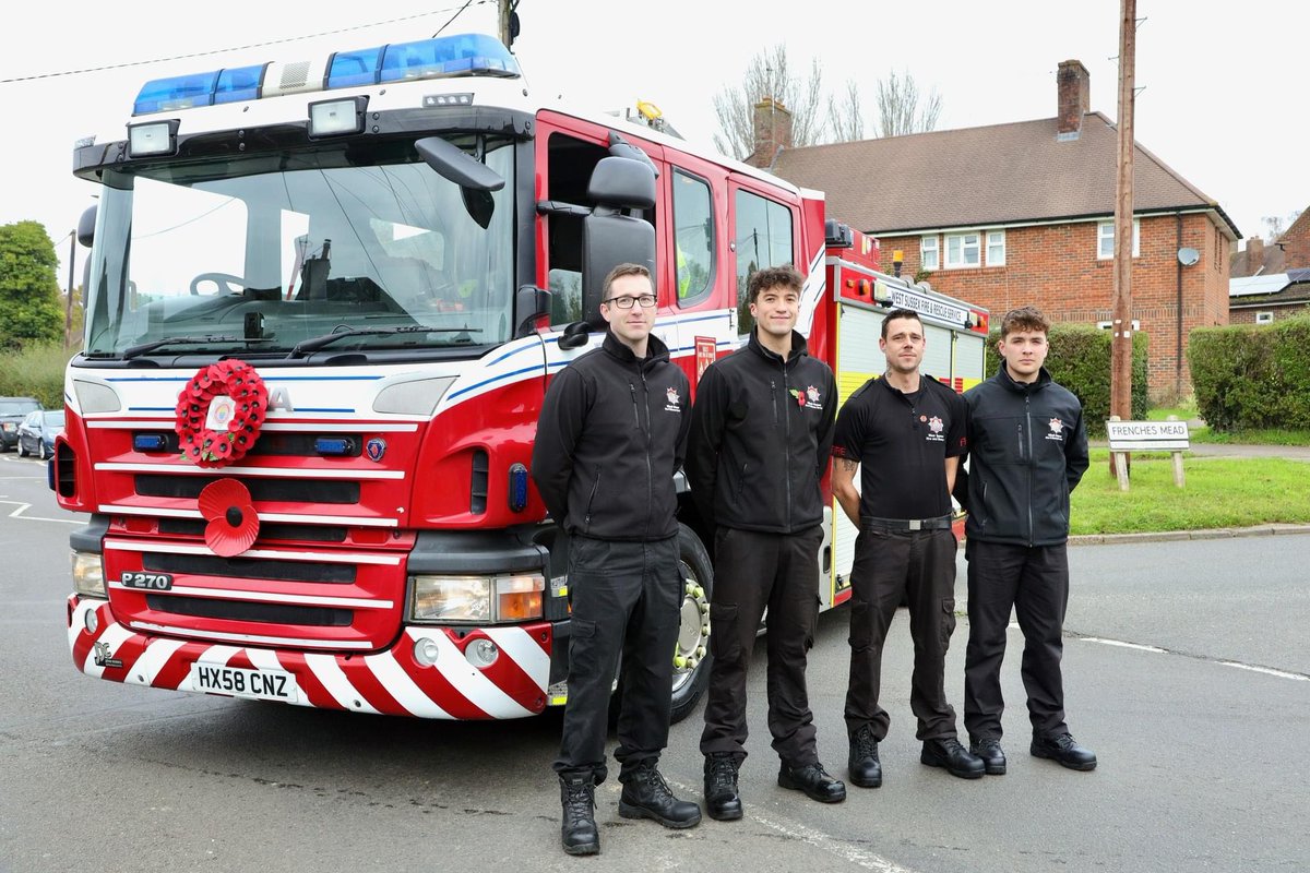 Thanks to Crew Manager Buddle and his crew Tim, Will &amp; Oscar for being part of the parade through the village.