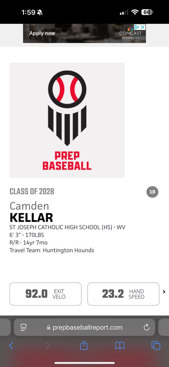 Cam Kellar (@camkellar723) on Twitter photo Thanks to <a href="/PBRWestVirginia/">Prep Baseball West Virginia</a> for throwing a great event! Had a great time yesterday and got a new PR exit velo of 92!
<a href="/CreamRecruiter/">Ward</a>
<a href="/bealsy9/">Greg Beals</a>
<a href="/stevesabins/">Steve Sabins</a> Thanks to <a href="/PBRWestVirginia/">Prep Baseball West Virginia</a> for throwing a great event! Had a great time yesterday and got a new PR exit velo of 92!
<a href="/CreamRecruiter/">Ward</a>
<a href="/bealsy9/">Greg Beals</a>
<a href="/stevesabins/">Steve Sabins</a>