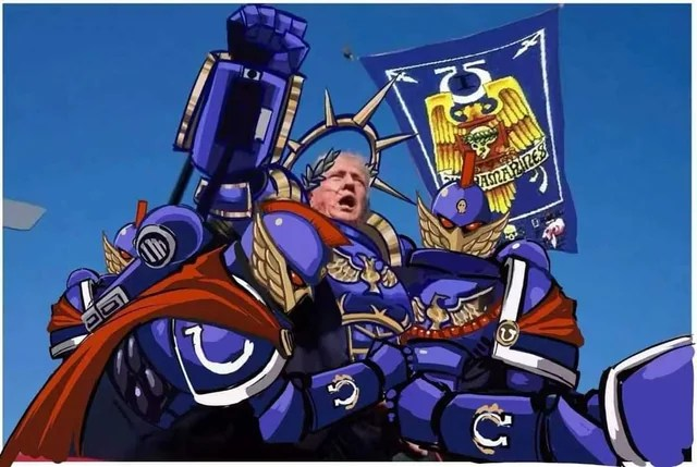 TheImpyHerald's tweet photo. Follow us on Facebook & Instagram (@TheImperialHerald) Check out the main page for Official Merch & Sponsor links (With Discount Codes!) #TheImperialHerald #Warhammer #GamesWorkshop #WarhammerCommunity #wh40k #40k #WarhammerMemes #47thPresident #TrumpForPresident #Trump2024 https://t.co/NrP9Pyk27u