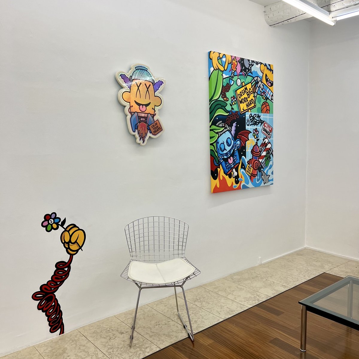 🔥 Derniers jours pour voir l'expo IMAGINATION de Barnabé à la GCA Gallery avant le 16 novembre ! Passez nous voir ce weekend ou visitez notre boutique en ligne 💻.  
#StreetArt #PopArt #Nice