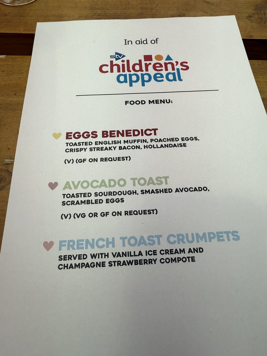 scotnod's tweet image. STV Children’s Appeal #BigBrunch