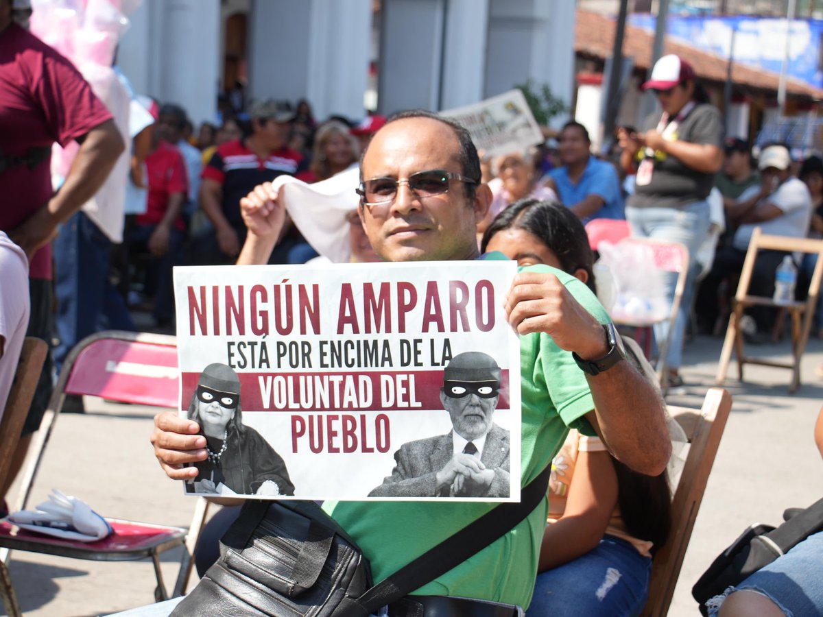 #TriunfoDelPueblo | Desde la tierra de la inmortal Sandunga, lo decimos con firmeza y convicción: ¡La reforma al Poder Judicial va!

Este próximo 1º de junio de 2025 volveremos a hacer historia al elegir a nuestros propios ministros, jueces y magistrados. Es un acto sin