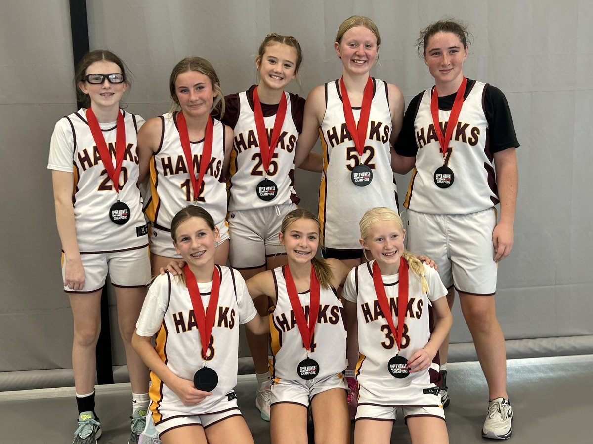 🏆CHAMPIONS🏆

Congratulations to Ankeny Hawkettes 7th Grade Dvision🏀

#UMWBasketball