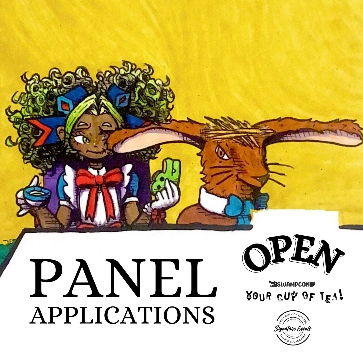 SwampCon: Wonderland tweet media