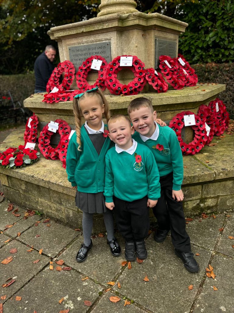 INISMrsMarshall's tweet photo. @INISNursery @InisReception @INISYear1 @INISYear2 Very proud of our special community and the respect shown at the Remembrance service today in Irthlingborough. https://t.co/rVXhFnqQGf