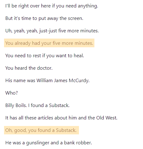 uponastarrysky's tweet photo. This becomes apparent when Buck tries to talk about what he's learned about Billy Boils, and Tommy repeatedly brushes him off because he wants to sleep. It's not necessarily negative depending on your POV but it does feel like another example of the two being mismatched. https://t.co/5Dq99Xf7FB