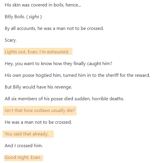 uponastarrysky's tweet photo. This becomes apparent when Buck tries to talk about what he's learned about Billy Boils, and Tommy repeatedly brushes him off because he wants to sleep. It's not necessarily negative depending on your POV but it does feel like another example of the two being mismatched. https://t.co/5Dq99Xf7FB