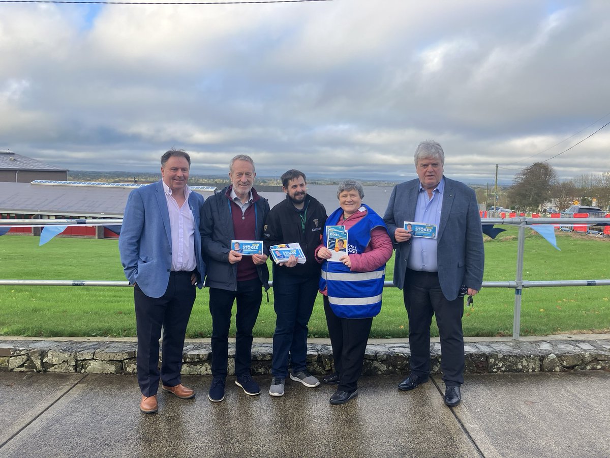 SeanKellyMEP's tweet photo. I had the honour of launching #Cllr.NoreenStokes successful
#LE24 campaign, when @FineGael won 3 seats in East Limerick . Spent a pleasant afternoon canvassing with her & her team in Kilfanane & helped Nicholas Hayes put up a few posters for #TeamFineGael . https://t.co/mgms5Jz1T6