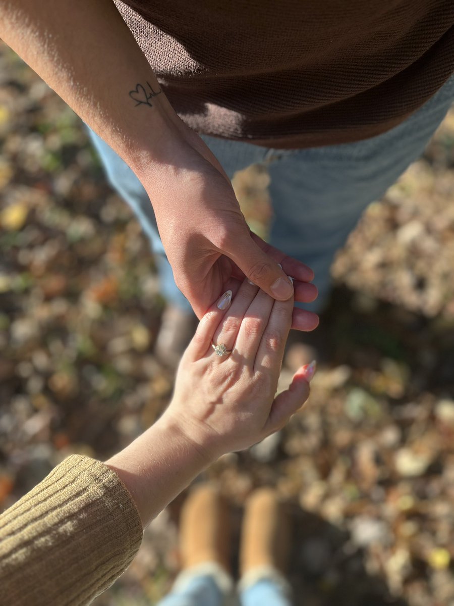 She said yes!💍❤️