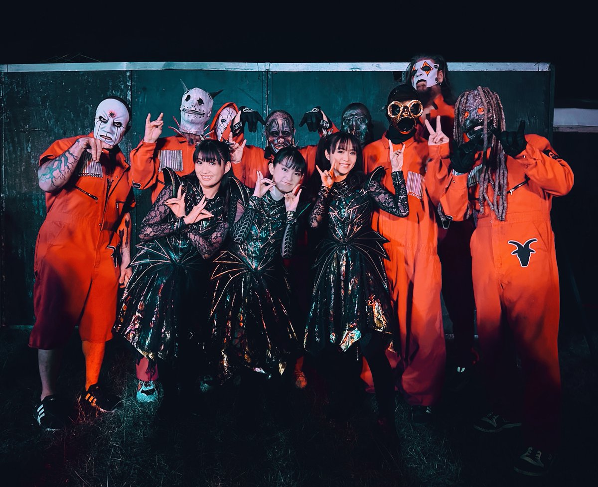 Thank you <a href="/slipknot/">Slipknot</a> and <a href="/KNOTFEST/">KNOTFEST</a> for giving us the opportunity to tour South America for the first time and come back to Mexico🇲🇽!!!❤️‍🔥❤️‍🔥❤️‍🔥
#BABYMETAL #BABYMETALWORLDTOUR2024 #Mexico