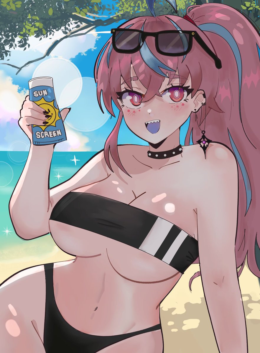 Tú le ayudarías a ponerse protector?🏖️📷
<a href="/Emikukis/">Emikukis 🕷️</a>
#Emikukisart #VTuber採点