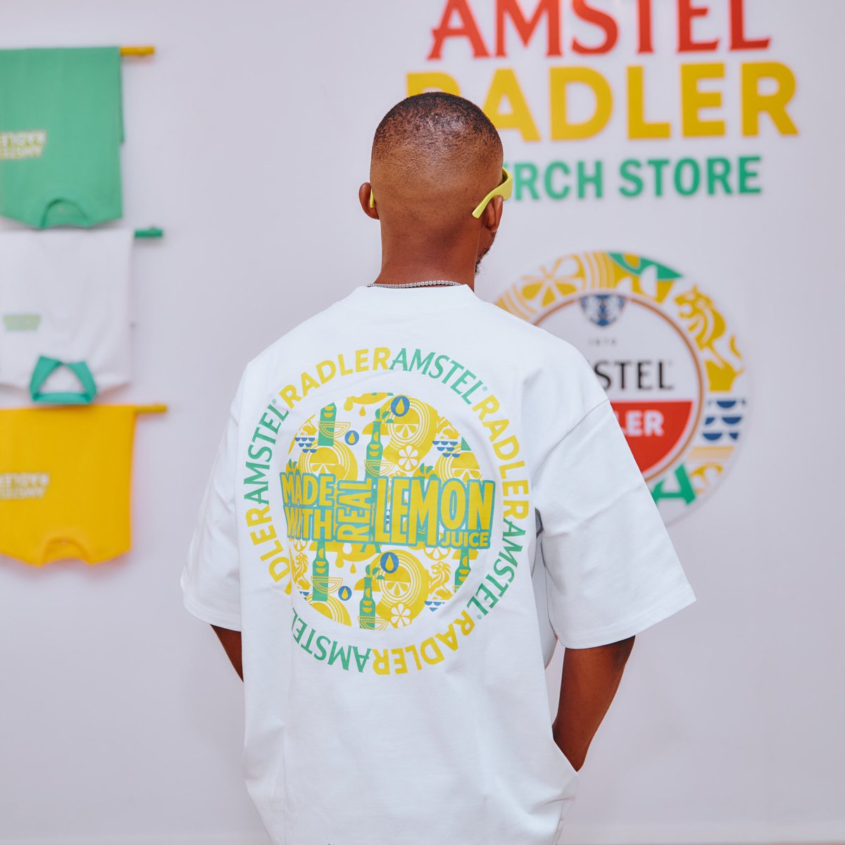 JabuEmpire's tweet photo. NEW @AmstelSA RADLER MERCH BY @Empire_CSA 
MADE WITH REAL LEMON JUICE 🍋 
#FriendsOfAmstel https://t.co/5GZZkGWbNC