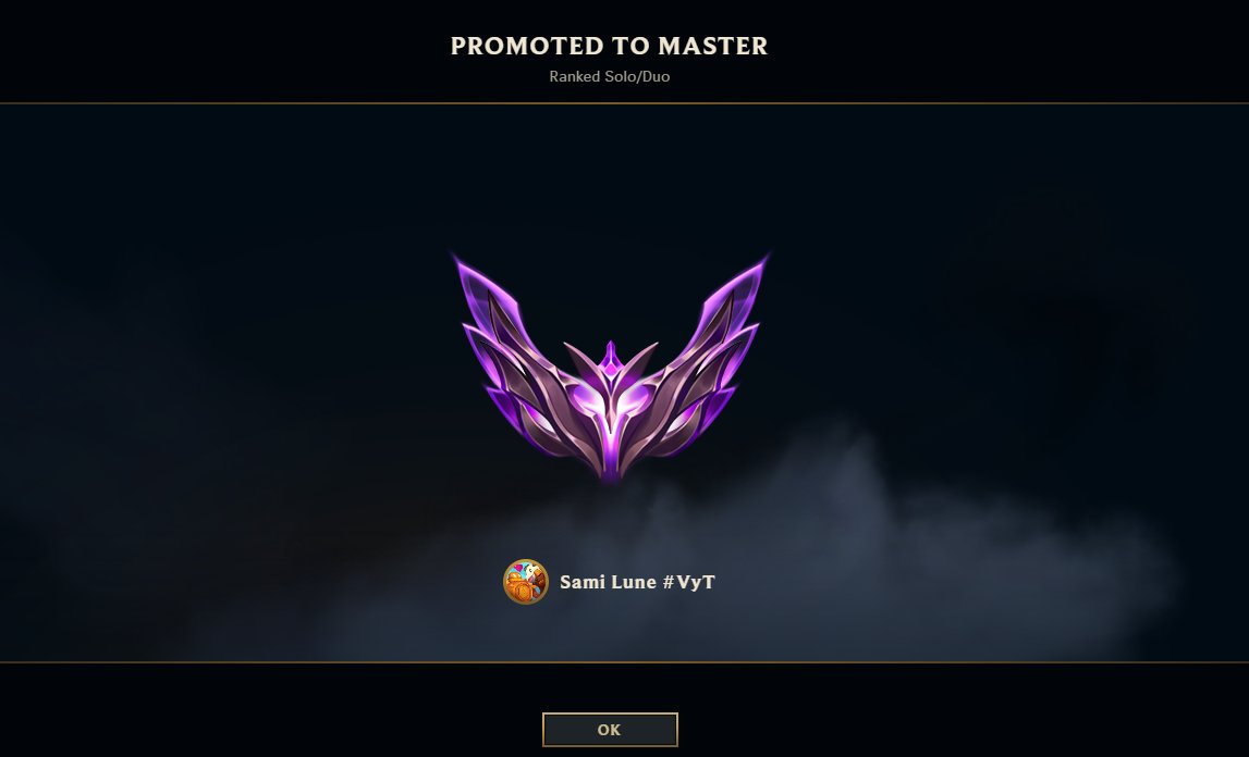 ArlequinoVT's tweet image. Well finally! after 120 games (83W 37L) i got from silver to masters in 6 days! (5 if i had internet yesterday)

So now I will be streaming from the 12 of november everyday at 2PM EST - 7 PM UTC on twitch.tv/samilunevt
See you there!

#Vtuber #VtuberUprisings #ENVtuber #gaming