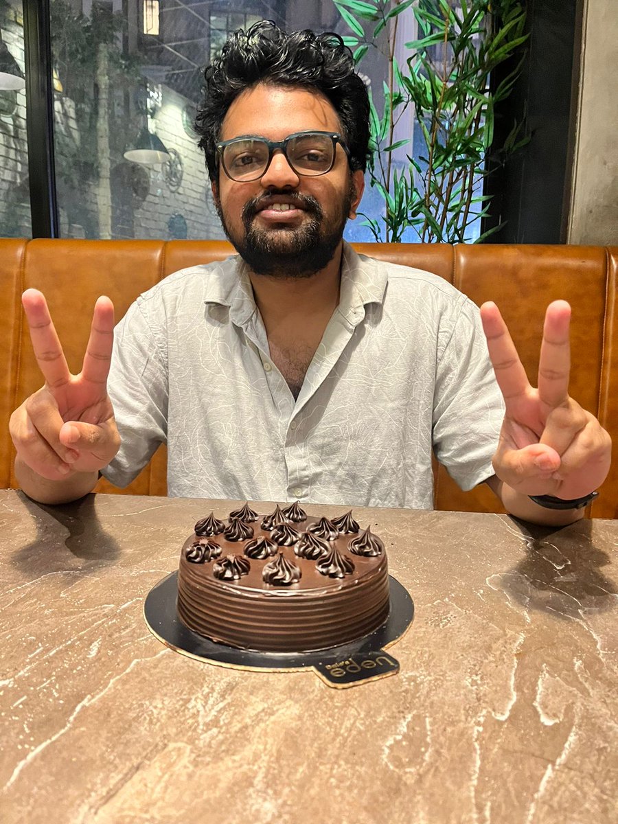 Aditya Haridas Kamath (@adityahkamath) on Twitter photo Officially 27! Celebrating all the mistakes, wins, and lessons that made me exactly who I am today.
#Grateful Officially 27! Celebrating all the mistakes, wins, and lessons that made me exactly who I am today.
#Grateful