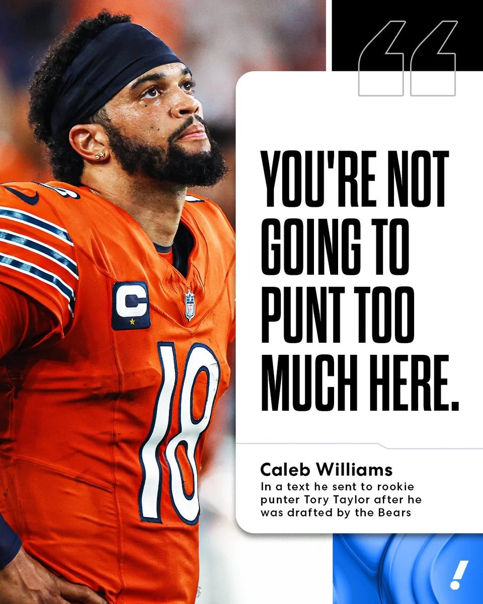 BigGlayzer00's tweet photo. We don’t talk enough about how funny this Caleb Williams quote ended up being https://t.co/SFU067hgPK