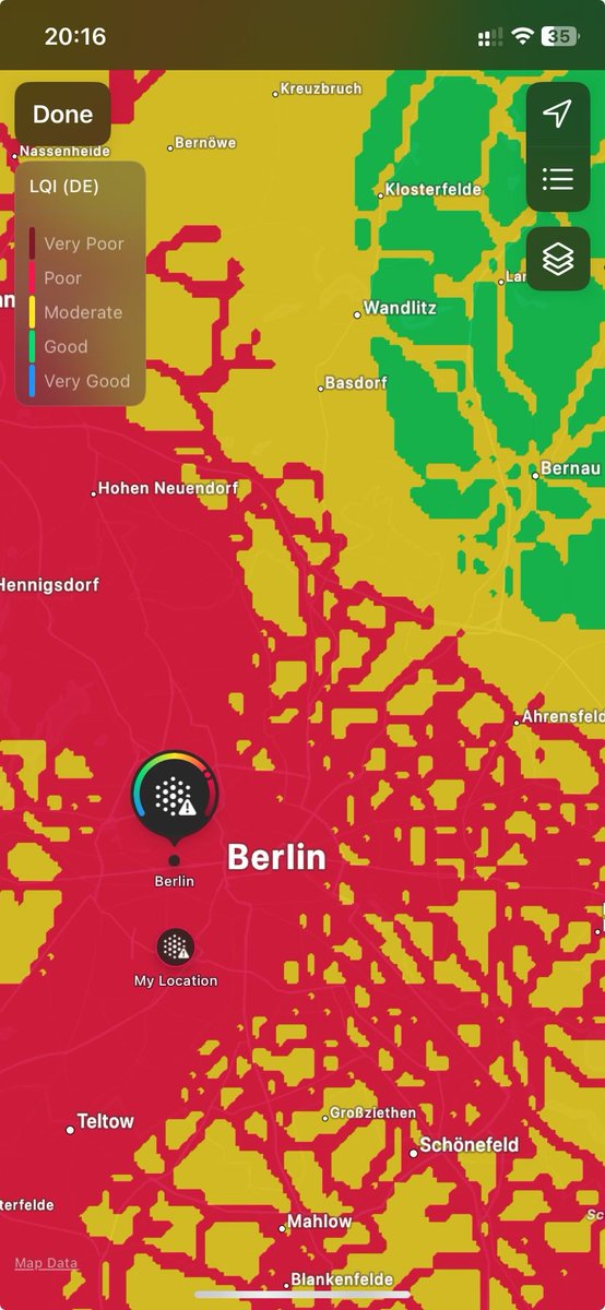 metoikos's tweet photo. @mitsuhiko This is Berlin at the moment. I’ve heard that this is because the wind blows from the east and brings all the coal smoke from Poland to Germany, and especially towards Berlin. https://t.co/NUDN66zODU