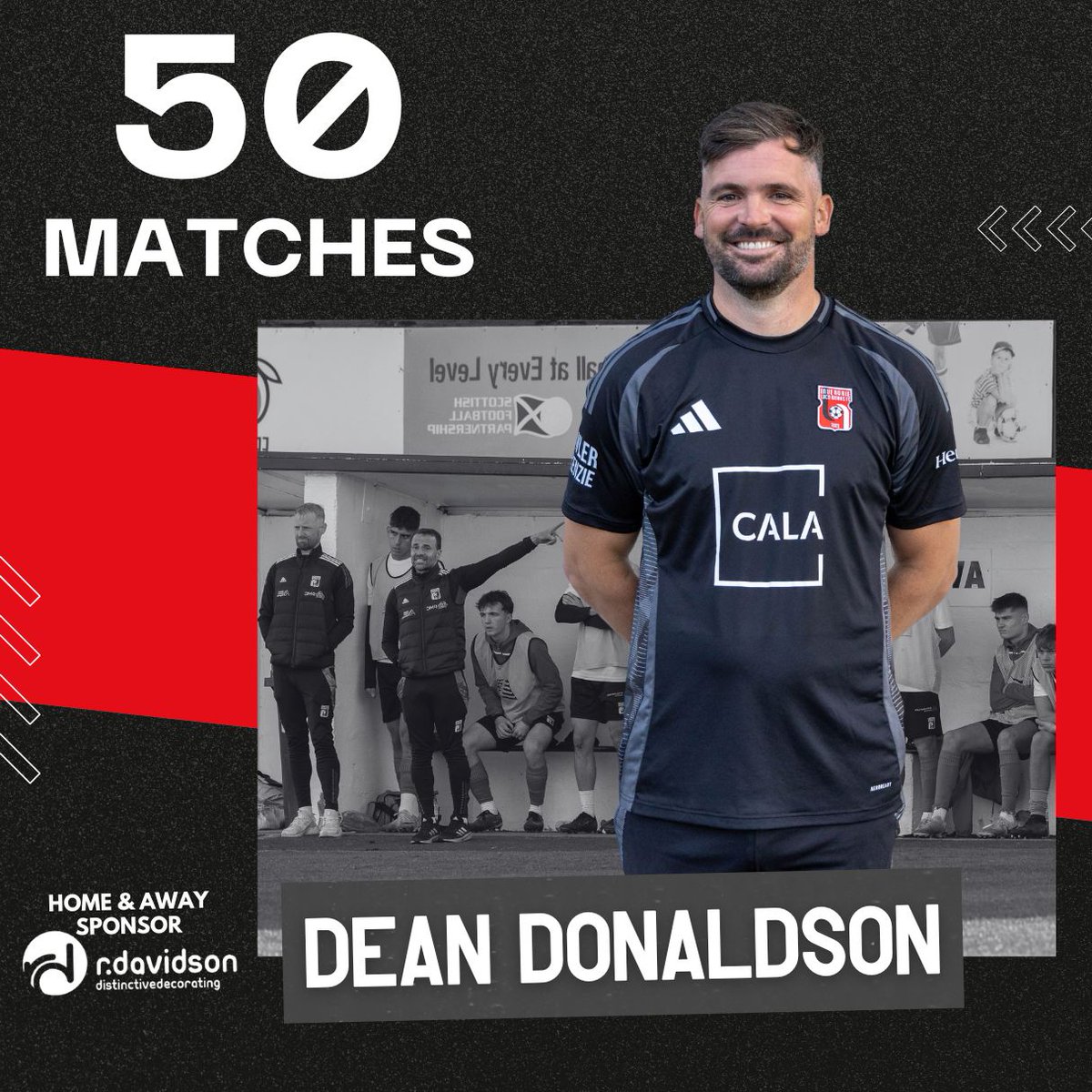 Dean Donaldson and his Coaching Team marked 50 games at the helm yesterday! Congratulations! 👏

#InverurieLocos 🚂
