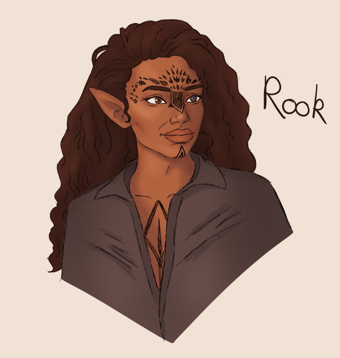 DassaDesign's tweet image. Quick little drawing of my Rook to end the weekend.

#veilguard #rook