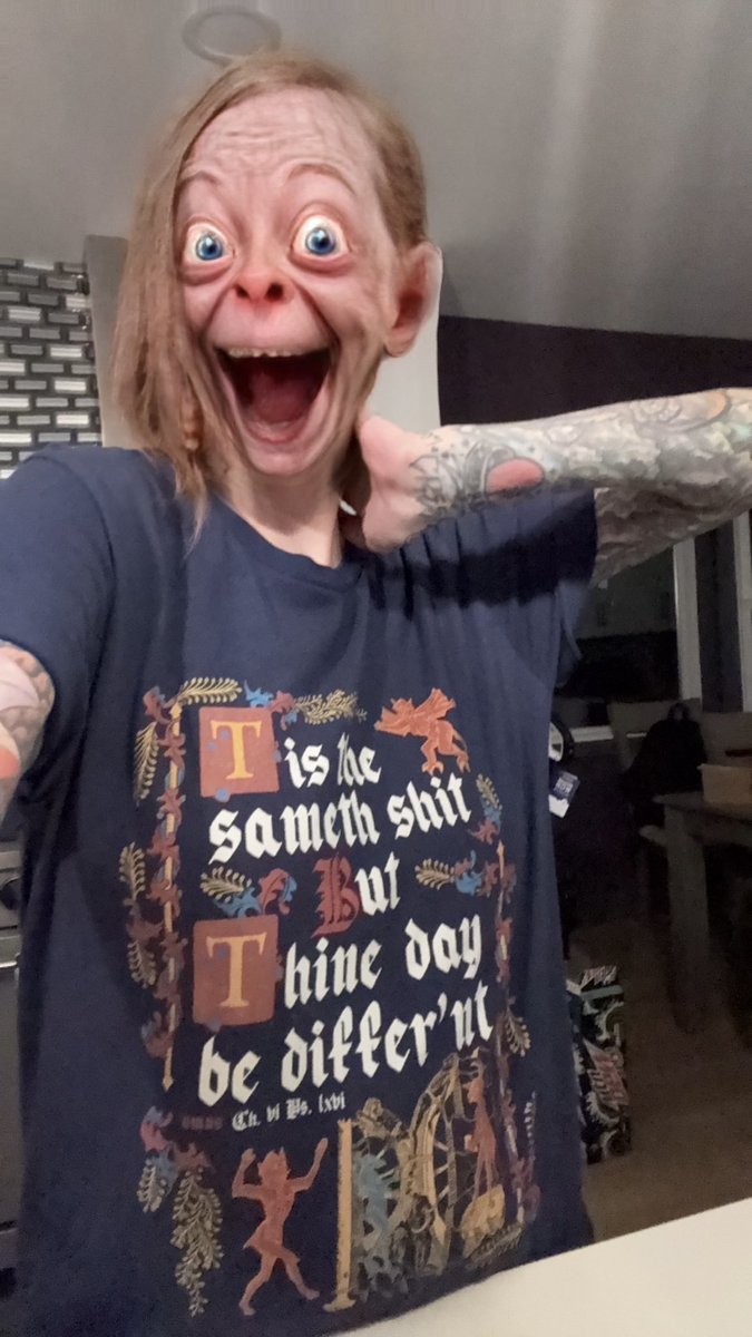 Hessian_Hellcat's tweet photo. @LaurenLyster @mtelles my bday first 🫣🫡🫠🥸 #thisis45 #filtersmakelifefun #animatedannie https://t.co/wgw2NL4j5L